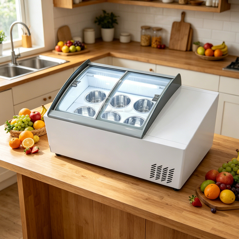 Commercial Refrigerated Ice Cr - Refrigerated Display Case ulasan dan harga