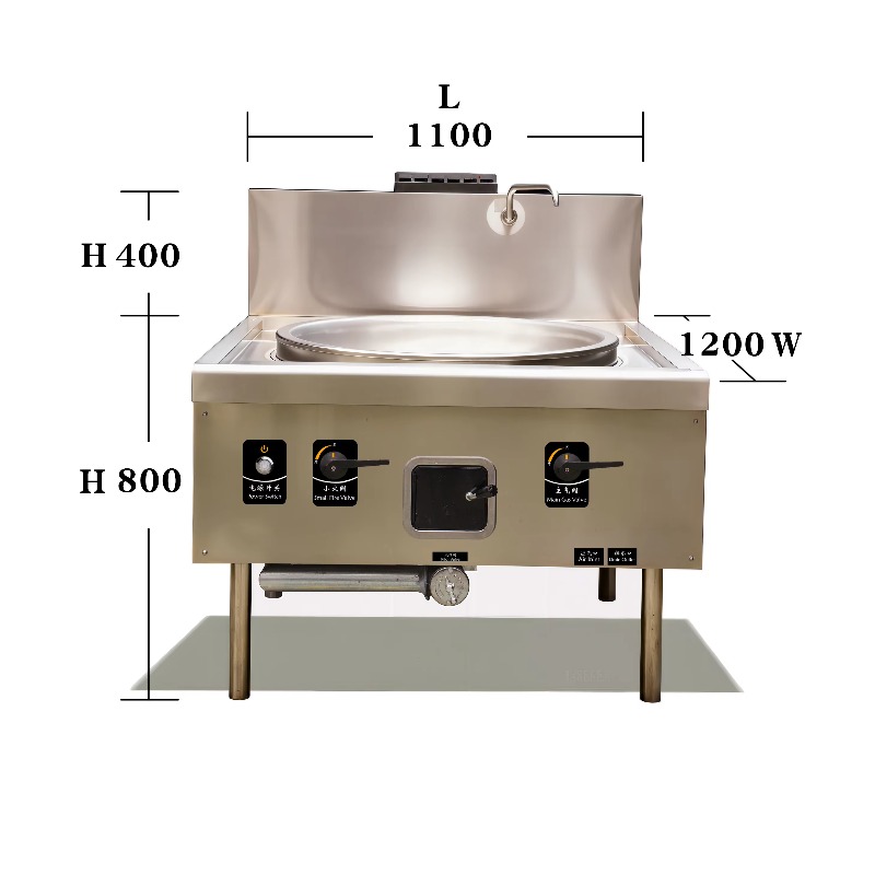 High-Capacity Commercial Gas L - Commercial Kitchen Needs ulasan dan harga