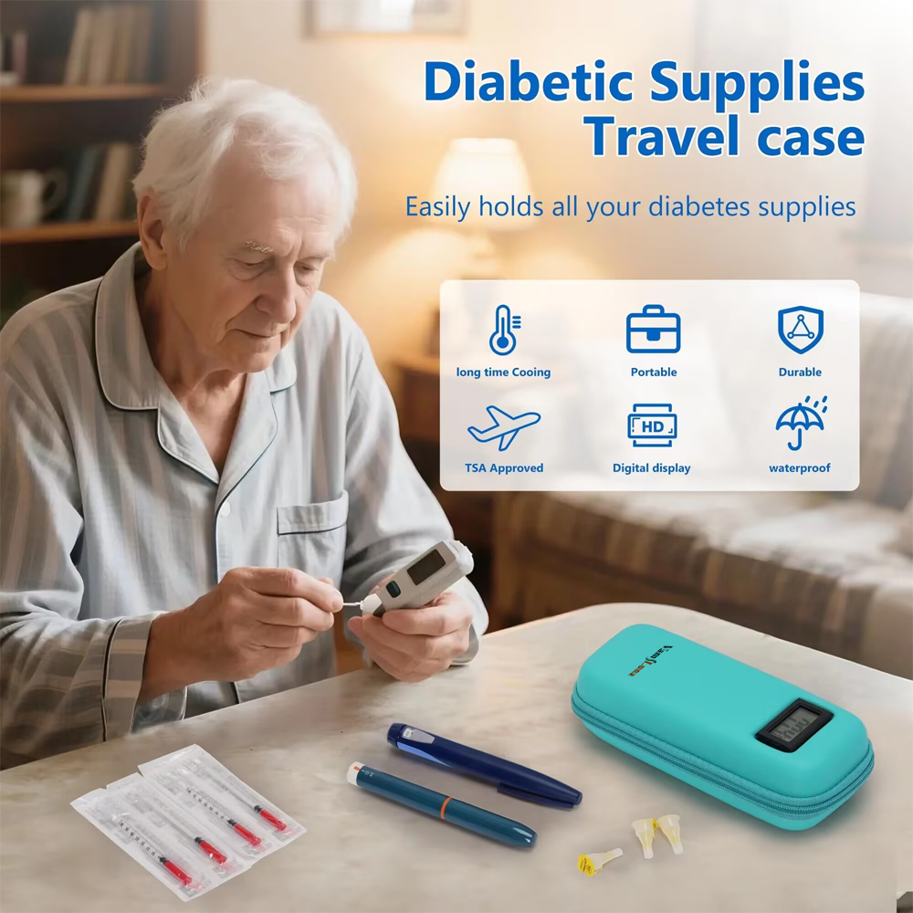 Waterproof Insulin Cooler Dail - Refrigerated Display Case ulasan dan harga