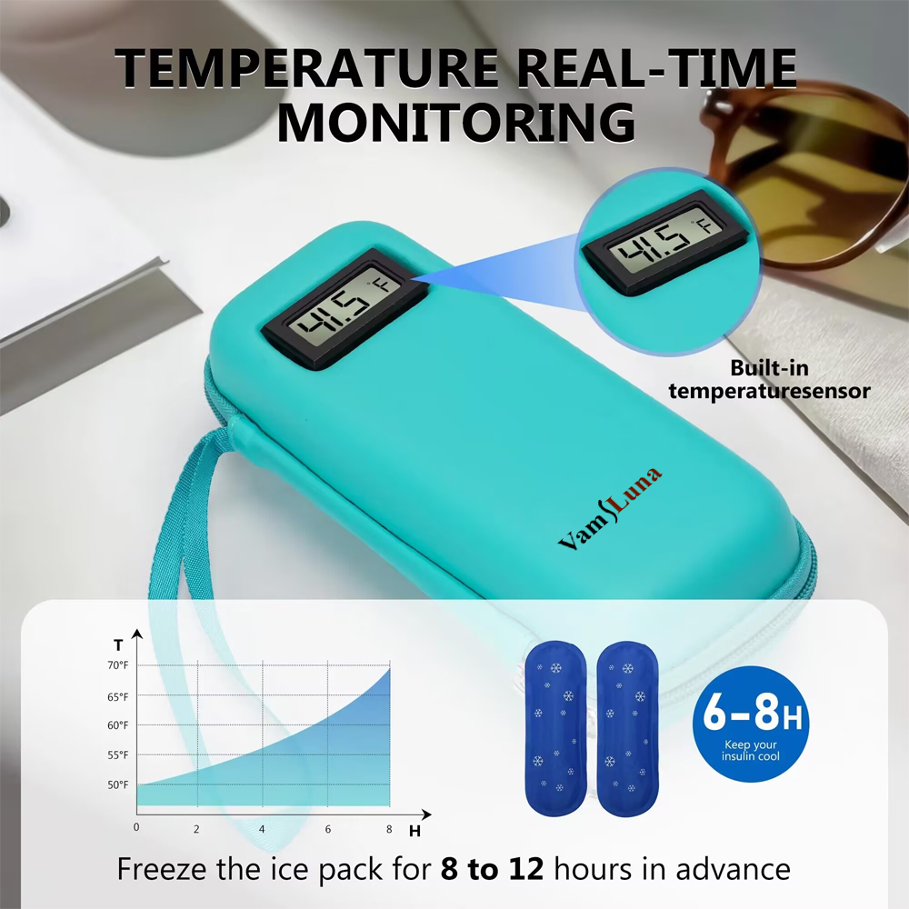 Waterproof Insulin Cooler Dail - Refrigerated Display Case ulasan dan harga