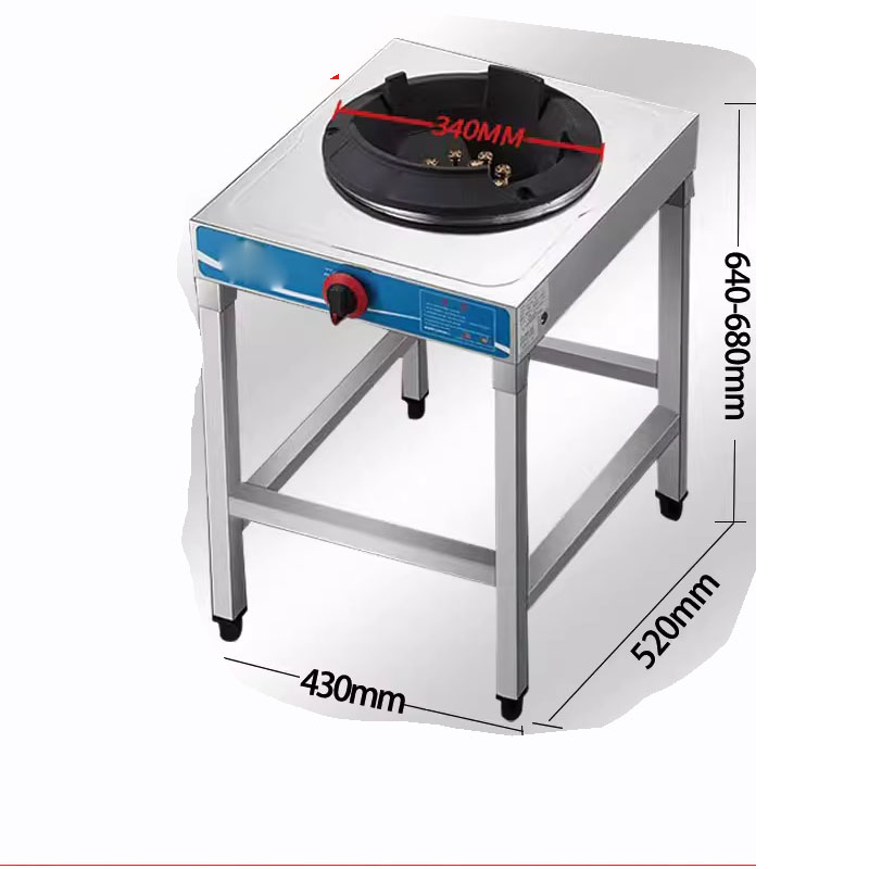 Commercial Fierce Fire Stove R - Commercial Kitchen Stove ulasan dan harga